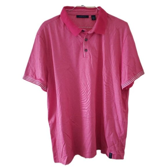 Perry Ellis Men's Pink Polo - Picture 1 of 3